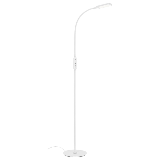LED-lattiavalo 1296-016, kaukosäädin, valkoinen
