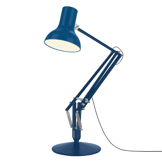 Anglepoise Type 75 Giant -lattiavalo sininen