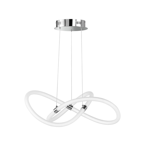 LED-riippuvalaisin Mira kaukosäätimellä, Ø 57,5 cm