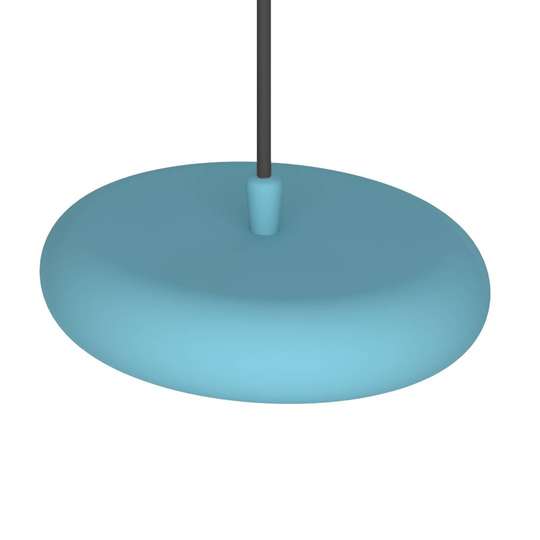LED-riippuvalaisin Boina, Ø 19 cm, sininen
