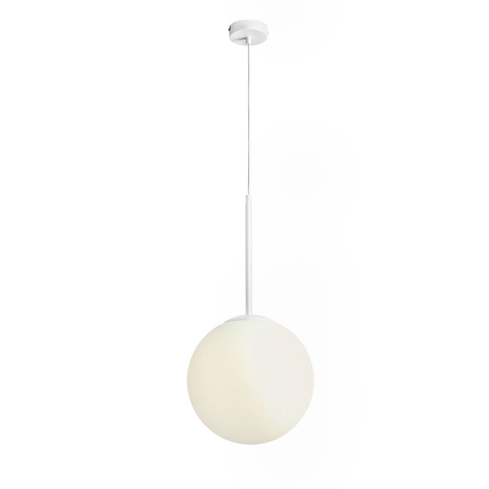 Riippuvalo Bosso 1-lamppuinen valkoinen, 30 cm