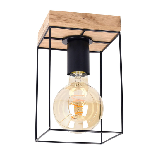 Envolight Gretter -kattovalo, tammi, 1 lamppu