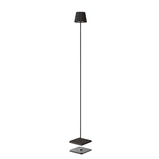 LED-lattiavalo Troll 2.0 ulos, musta