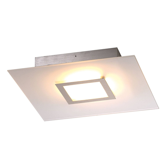 Nelikulmainen LED-kattovalaisin Flat himmennettävä