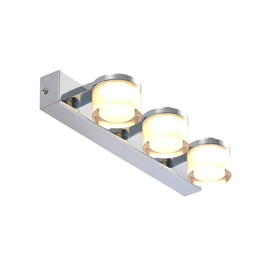 Arcchio Kejan -LED-seinälamppu IP44 3-lamppuinen