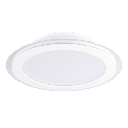 LED-uppokohdevalaisin Kuro, jossa IP44, valkoinen