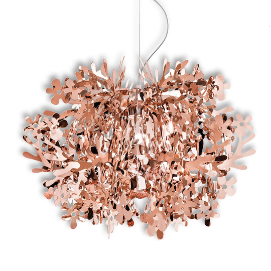 Slamp Fiorella -design-riippuvalaisin, kupari