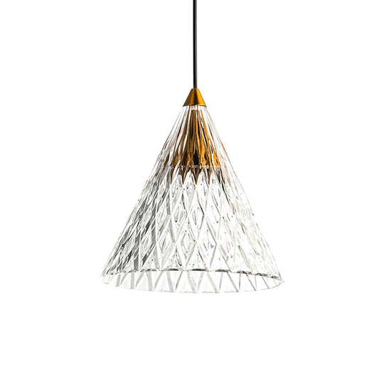LEDS-C4 Veneto -LED-riippuvalo, kulta/musta