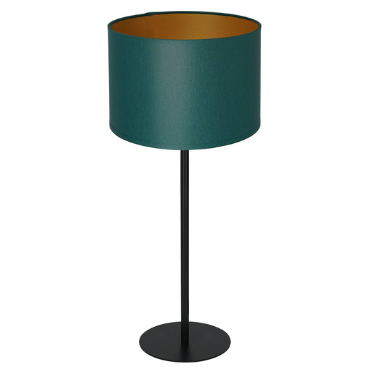 Soho-pöytälamppu lieriö, k. 56cm vihreä/kulta