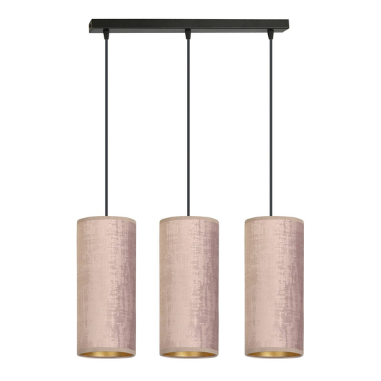Riippuvalo Joni, tekstiili, 3x, pitkä, rosé-kulta