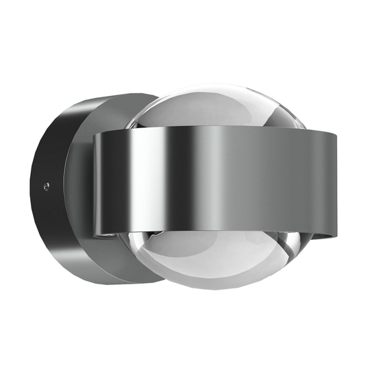 Puk Mini Wall LED 2 x 8 W linssi kirkas mattakromi