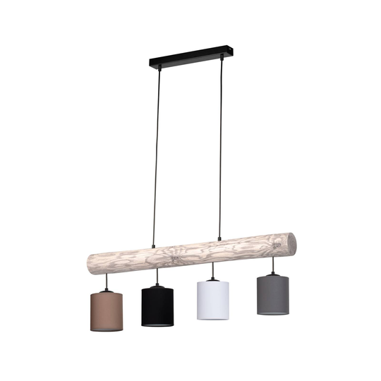 Riippuvalaisin Furesta harmaa monivärinen 4-lamp.