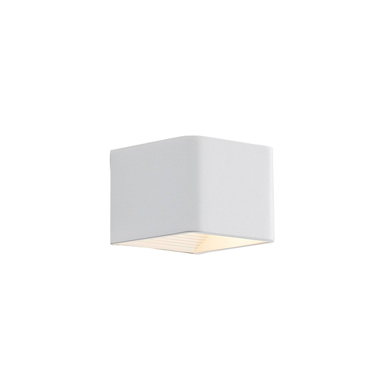 Arcchio Karam -LED-seinävalaisin, 10 cm, valkoinen