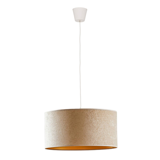 Riippuvalaisin Roller, beige/kulta