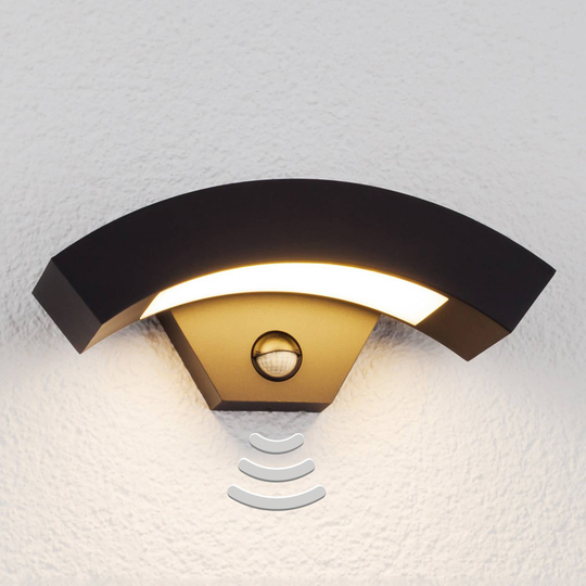 LED-ulkoseinävalaisin Lennik liiketunnistimella