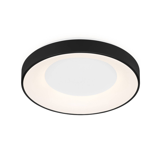 LED-kattovalaisin Rondo CCT, kaukosäädin, musta