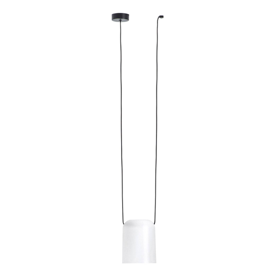 LEDS-C4 Attic -riippuvalo, lieriö, Ø15cm valkoinen