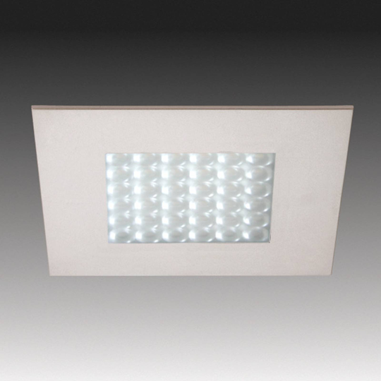 Q 68-LED-uppovalo, ruostumaton teräs
