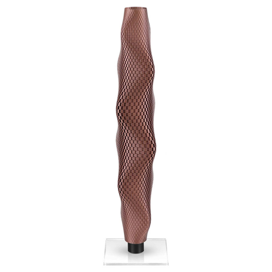 LED-lattiavalo Flechtwerk Kaktus 75 cm, kupari