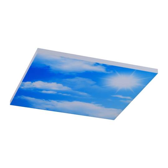 Cloud-LED-kattovalaisin, tunable white, 59,5 cm