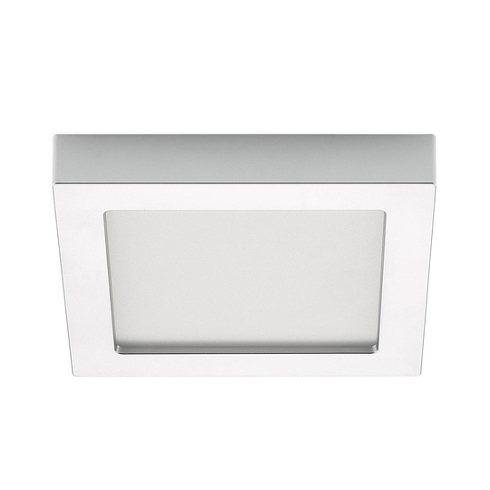 Prios Alette -LED-kattovalaisin, hopea 22,7 cm 24W