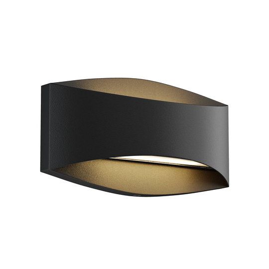 Lindby Evric -LED-ulkoseinävalaisin, 20,3 cm