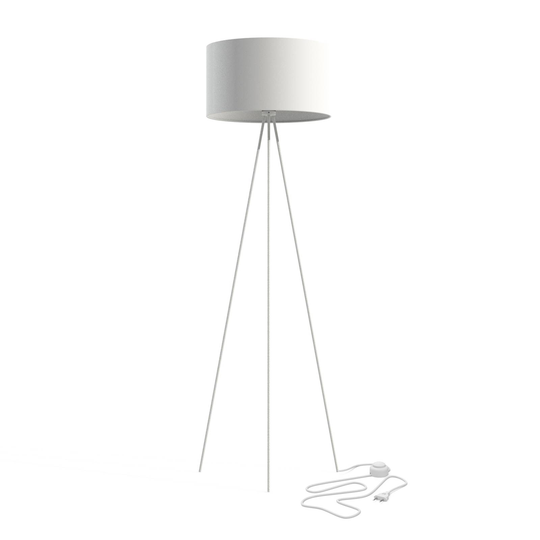 Lattiavalo Cadilac I, Ø 45 cm, valkoinen