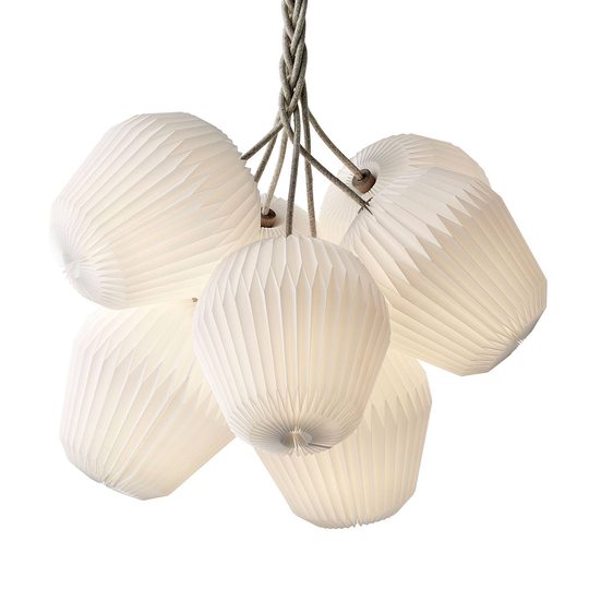 LE KLINT The Bouquet -riippuvalo, 7-lamp. Ø120cm