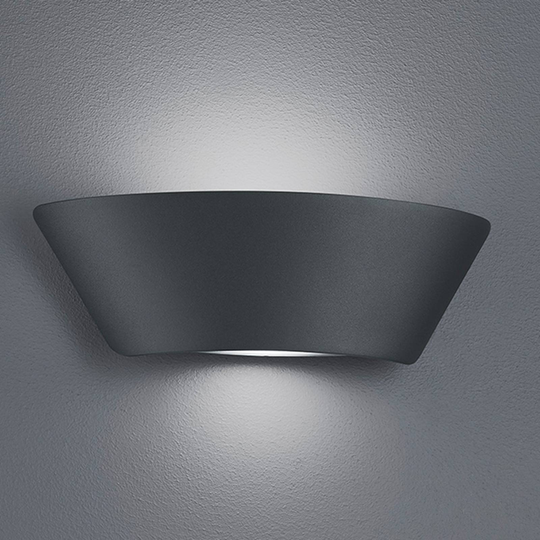 LED-ulkoseinälamppu Sacramento, antrasiitti