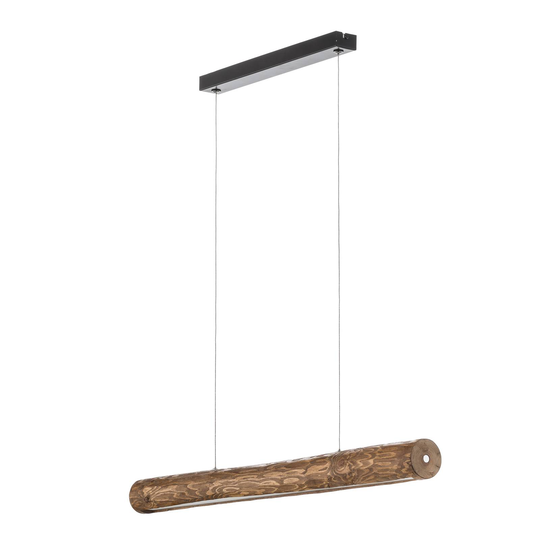 Riippuvalaisin Lucas, petsattua mäntyä, 90cm pitkä