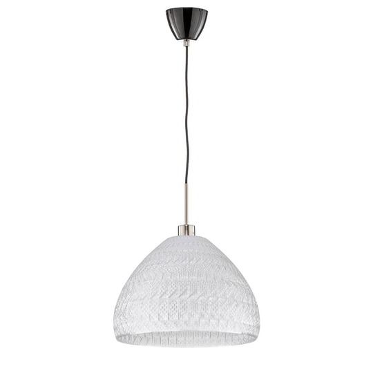 Riippuvalo Fraktal Bowl PET-pulloista, lasinkirkas
