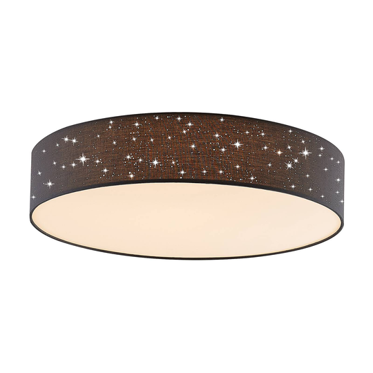 Lindby Ellamina -LED-kattovalo, 60 cm, tumman