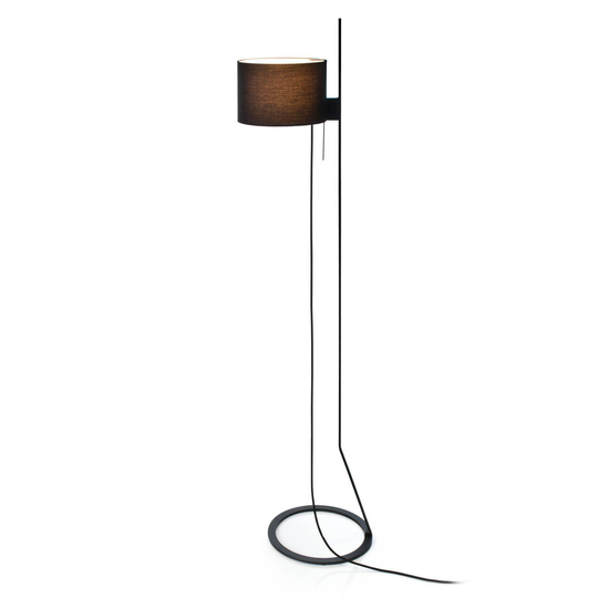 Steng Licht Loft -LED-lattiavalo, kastanja/musta