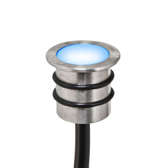 EVN LD2102 -uppovalo 12V IP68 Ø1,8cm 0,2W sininen