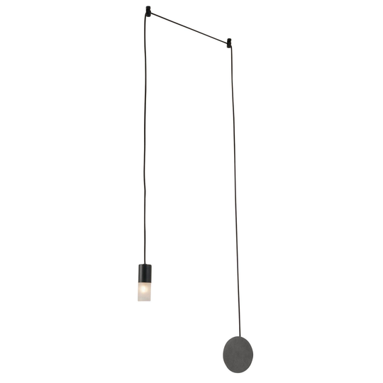 Riippuvalaisin Spider ei kesk. 1-lamp, antrasiitti
