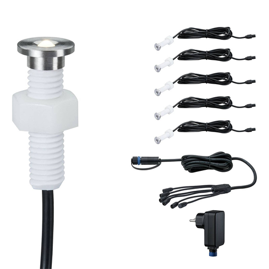 Paulmann Plug & Shine -uppovalo 93695 5 kpl perus