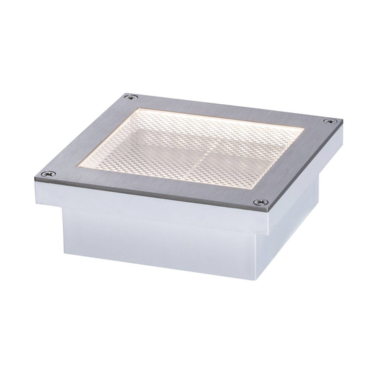 Paulmann Brick -LED-uppovalo, 10 x 10 cm