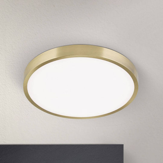 LED-kattovalaisin Bully, patinoitu, 24 cm