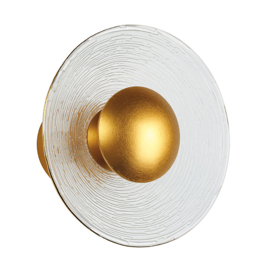 LED-seinävalaisin Glamour lasia
