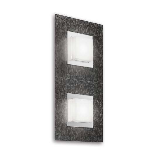 GROSSMANN Basic LED-valaisin 2-lampp., antrasiitti