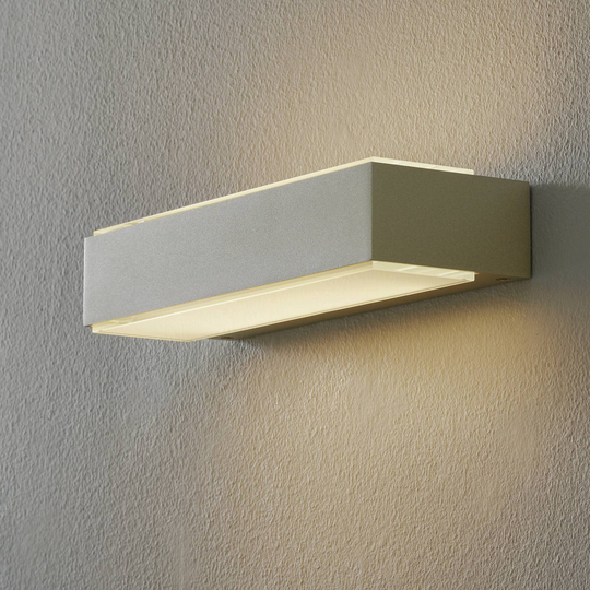 BEGA 12278 LED-seinävalaisin 3000K 30 cm palladium