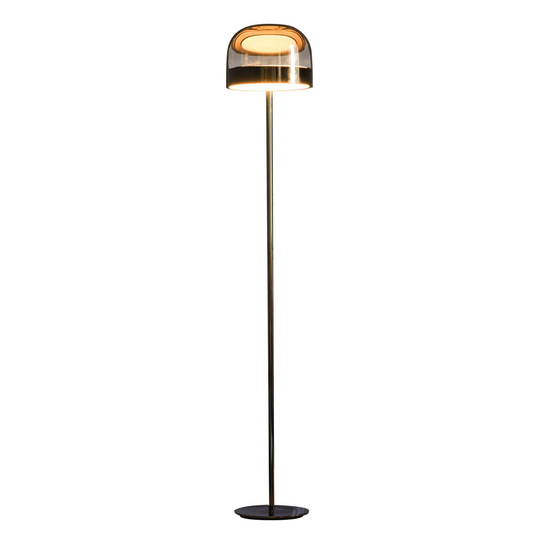 Fontana Arte Equatore -LED-lattiavalo, kromi 135cm