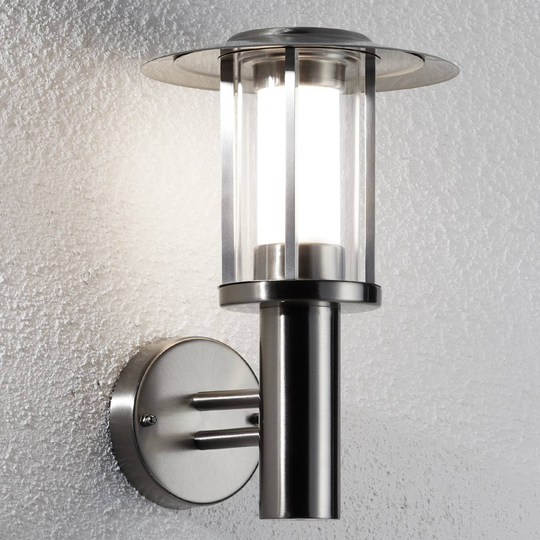 LED-ulkoseinävalaisin Gregory, terästä