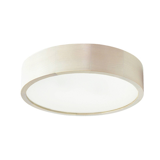 LED-kattovalaisin Cleo, Ø 38 cm, valkoinen