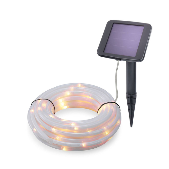 Solar-LED-valokaapeli Premium, jossa 100 LEDiä