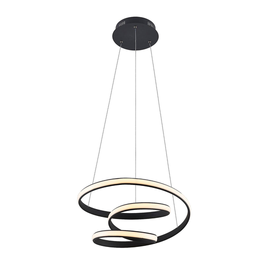 Lucande Sakina -LED-riippuvalaisin Ø 48 cm