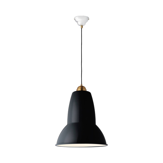 Anglepoise Original 1227Giant Brass-valaisin musta