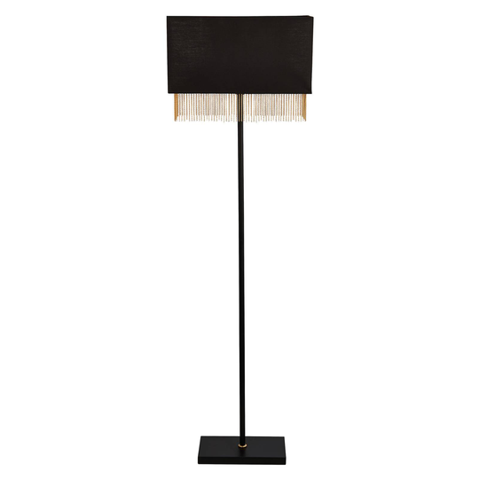 Lattiavalo Fringe tekstiilivarjostimella