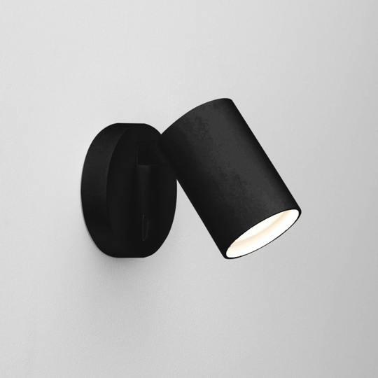 Astro Ascoli Single Switched -kohdevalaisin, musta