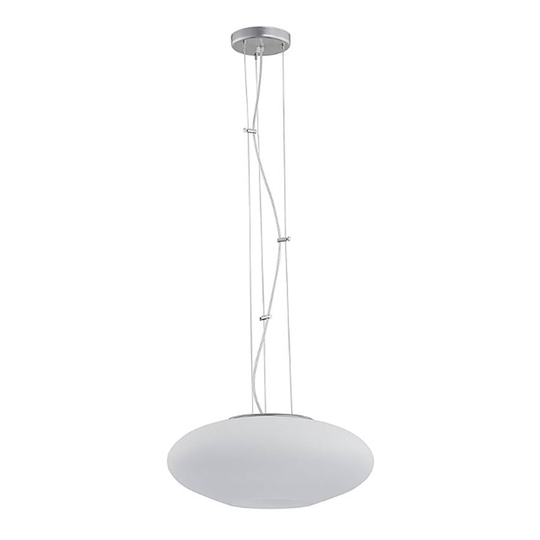 Riippuvalaisin Gala lasia, Ø 60 cm, valkoinen
